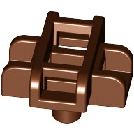 Lego pochva pro dva meče, červeno hnědá (6191953)
